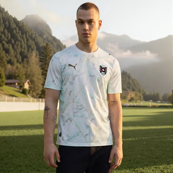 Camiseta Mundial 2026 Visitante Austria Hombre
