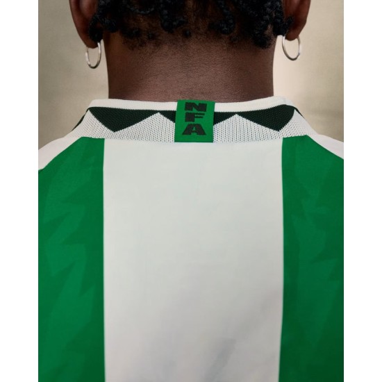 Camiseta local Nigeria 1996 para mujer
