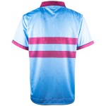 Camiseta retro visitante aniversario hombre West Ham United 1995 azul celeste