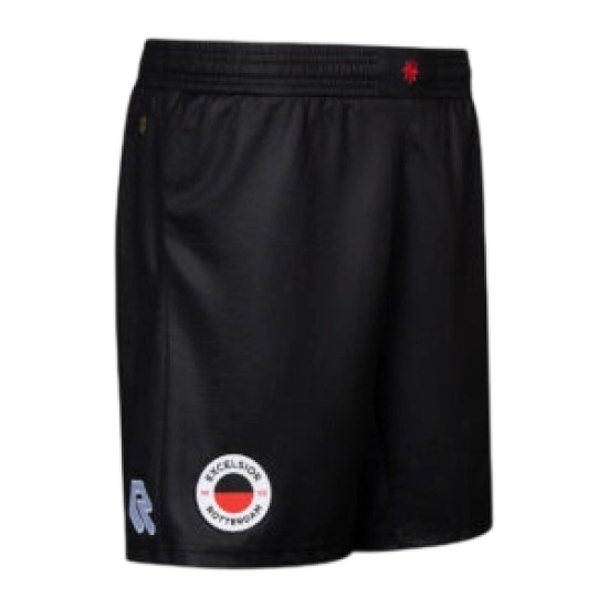 Pantalones Cortos de Local Excelsior Rotterdam 2026/27 - Negros para Niño
