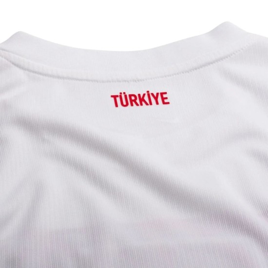 Camiseta Mundial 2026 Visitante Turquía Niño