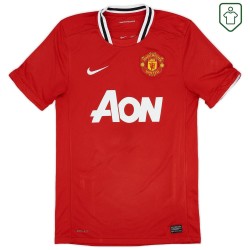 Camiseta retro local hombre Manchester United 2011/12 Scholes #22
