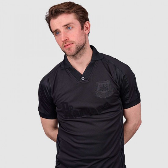 Camiseta Retro West Ham United 2000 - Negra Hombre