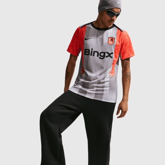 Hombre Chelsea 2025/26 Tercera Camiseta Pre-Partido Gris