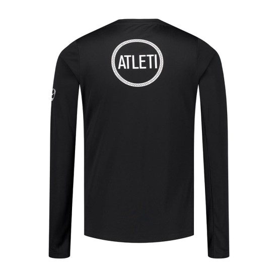 Camiseta infantil Atlético de Madrid 2025/26 tercera UEFA prepartido manga larga