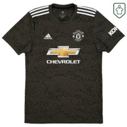 Camiseta retro visitante hombre Manchester United 2020/21 B. Fernandes #18