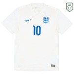 Camiseta retro local Inglaterra 2014/15 para hombre Rooney #10