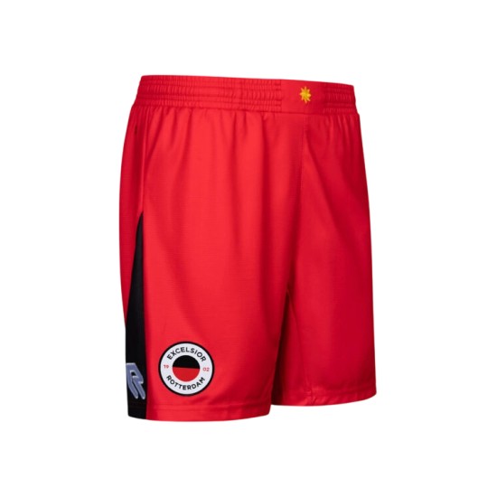 Pantalones Cortos de Local Excelsior Rotterdam 2026/27 - Rojos para Niño