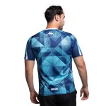 Camiseta Hombre Cruz Azul Tercera Calentamiento 2025/26 – Turquesa/Marino Camiseta Hombre Cruz Azul Tercera Calentamiento 2025/26 – Turquesa/Marino