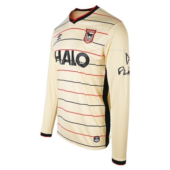 Camiseta de visitante de manga larga Ipswich Town 2026/27 para niño