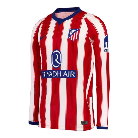 Camiseta de manga larga de local Atlético de Madrid 2026/27 para niño