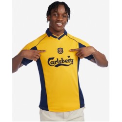 Camiseta retro visitante Liverpool 2000/01 de hombre Camiseta retro visitante Liverpool 2000/01 de hombre