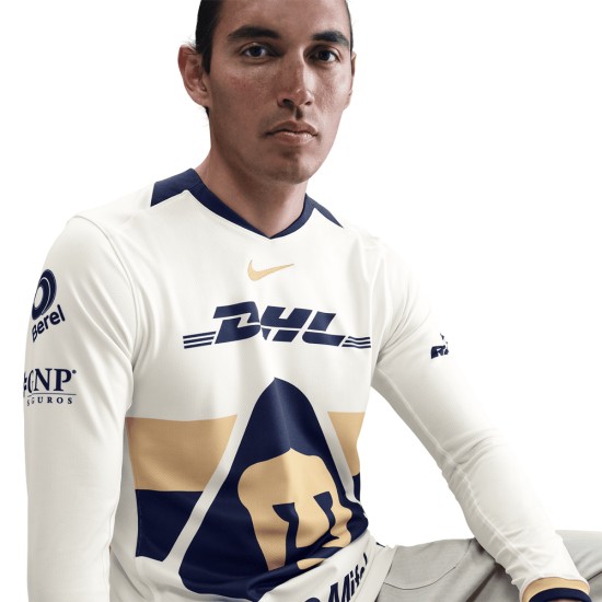 Hombre Pumas UNAM 2025/26 Camiseta Local Manga Larga Hombre Pumas UNAM 2025/26 Camiseta Local Manga Larga