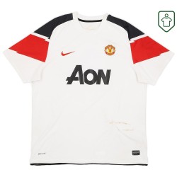 Camiseta retro visitante hombre Manchester United 2010/12 Evra #3