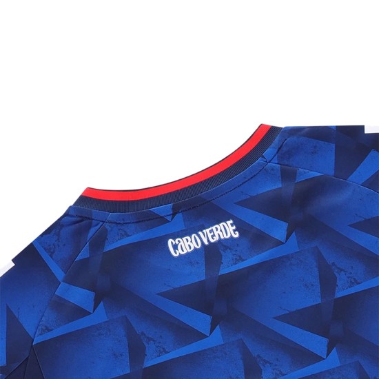 Camiseta infantil Cabo Verde 2026 Copa del Mundo local Camiseta infantil Cabo Verde 2026 Copa del Mundo local
