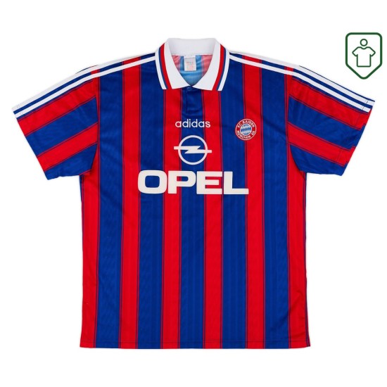 Camiseta retro Bayern Múnich 1995/97 local para hombre Klinsmann #18
