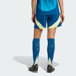 Pantalones cortos visitantes para equipo femenino Suecia 2025
