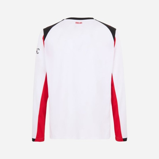 Camiseta de Visitante de Manga Larga Milan Hombre 2025/26