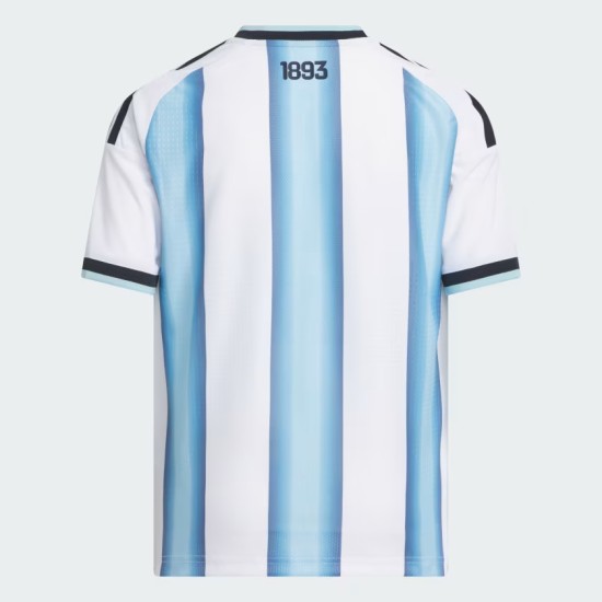 Camiseta oficial de local Argentina 2026 para niño Camiseta oficial de local Argentina 2026 para niño