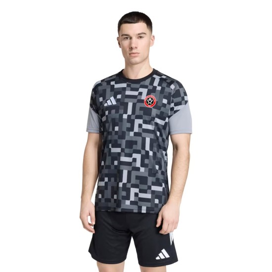 Camiseta de Prepartido de la Tercera Equipación Sheffield United 2026/27 Infantil - Negro