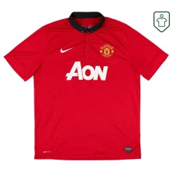 Camiseta retro local hombre Manchester United 2013/14 Vidic #15