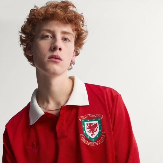 Hombre Gales 2025/26 Camiseta de Manga Larga 150.º Aniversario