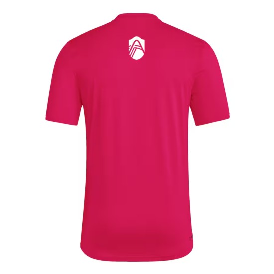 Camiseta Tercera Hook AEROREADY 2025 de St. Louis City SC para Niño - Rosa