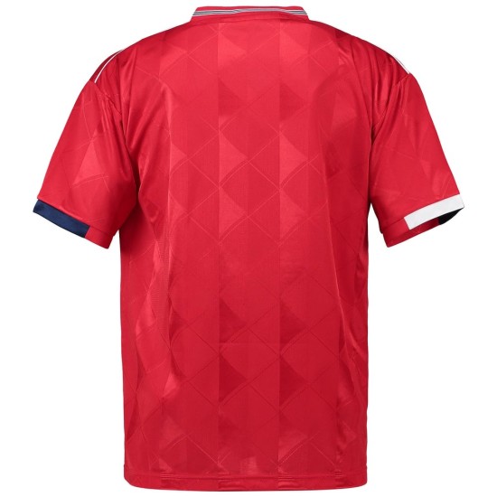 Camiseta retro Inglaterra visitante 1989 hombre