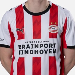 Hombre PSV 2025/26 Camiseta Local Champion #27