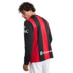 Camiseta de manga larga de local Milan 2026/27 para niños Camiseta de manga larga de local Milan 2026/27 para niños