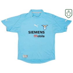 Camiseta retro Lazio 2002/03 local para hombre Stam #31