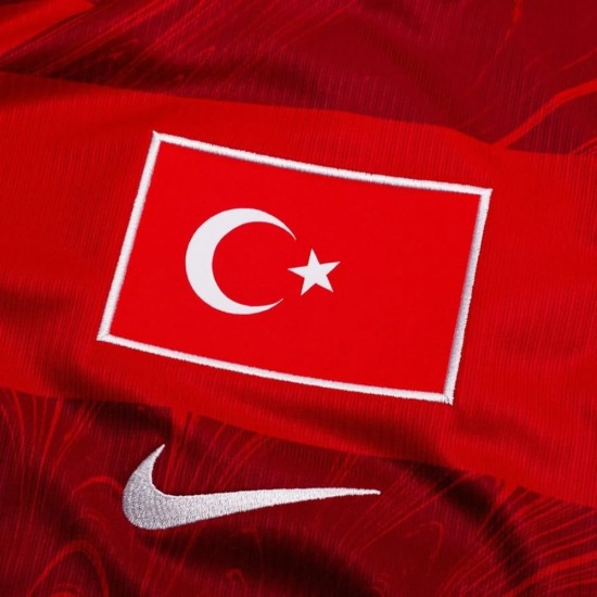 Camiseta Manga Larga Mundial 2026 Local Turquía Mujer