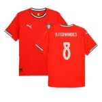 Camiseta de casa B.FERNANDES Portugal 2025/26 para mujeres