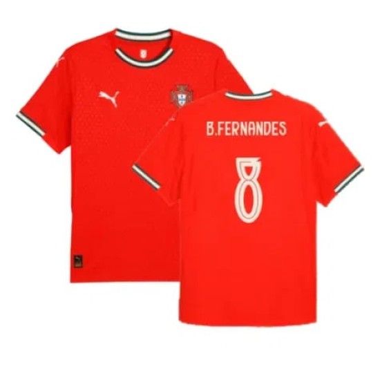 Camiseta de casa B.FERNANDES Portugal 2025/26 para mujeres