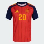 Camiseta Oficial Local España 2026 Mujer PEDRI #20