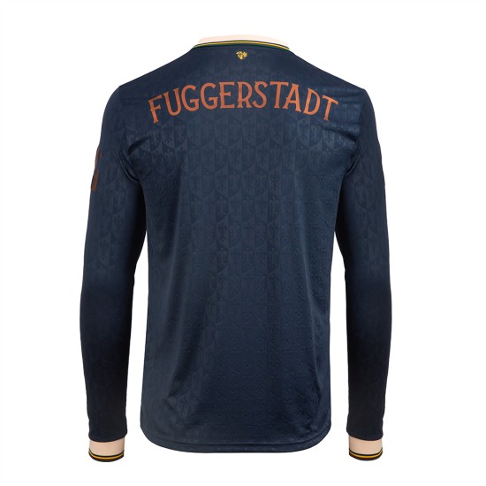 Camiseta Especial Manga Larga 2025/26 FC Augsburg Azul Oscuro Hombre