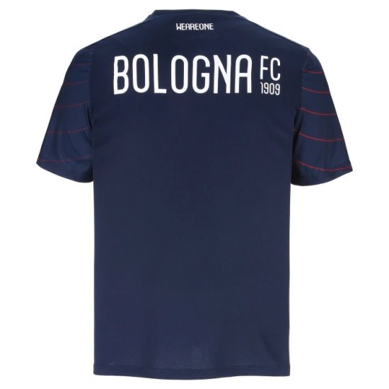 Camiseta de calentamiento previa tercera 2025/26 del Bologna FC para mujer