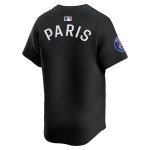 Camiseta Mujer PSG x MLB 2025/26 Edición Limitada - Negra