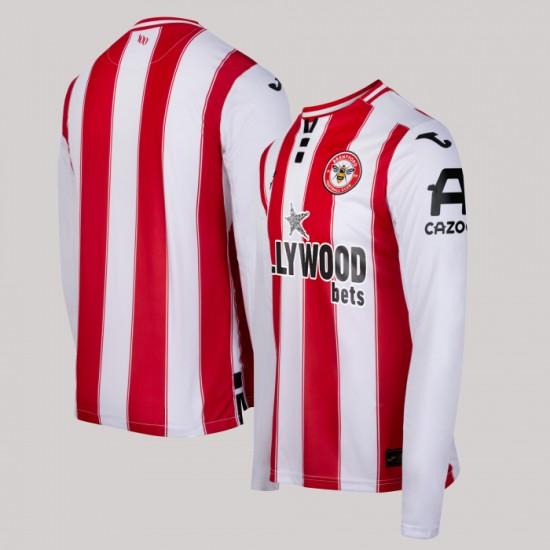 Camiseta Local Manga Larga Mujer Brentford 2025/26