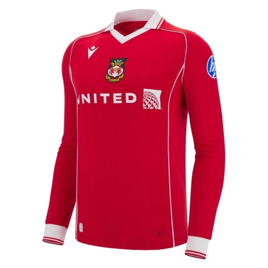 Camiseta de Manga Larga Edición Limitada Leyendas Wrexham AFC 2025/26 para Hombre