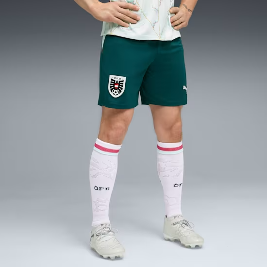 Shorts Mundial 2026 Visitante Austria Hombre