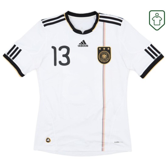 Camiseta retro local Alemania 2010/11 para hombre Müller #13