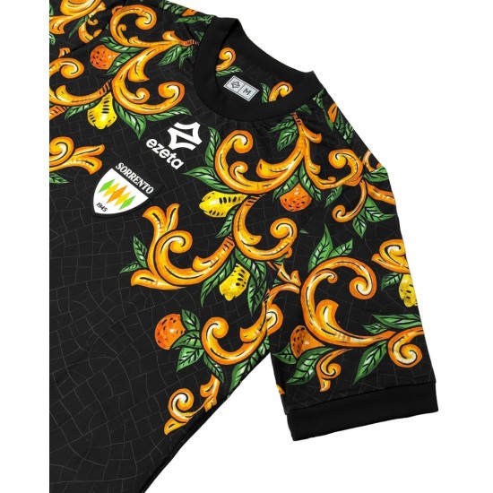 Camiseta portero visitante femenina Sorrento Calcio 1945 2025/26 Negra