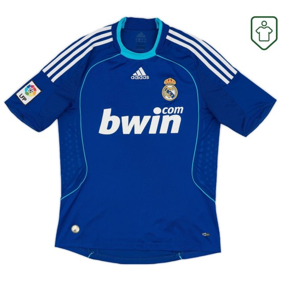 Hombre Camiseta retro visitante Real Madrid 2008/09 Raúl #7