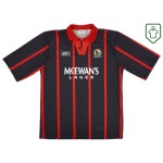 Camiseta retro Blackburn Rovers 1994/95 visitante para hombre Shearer #9