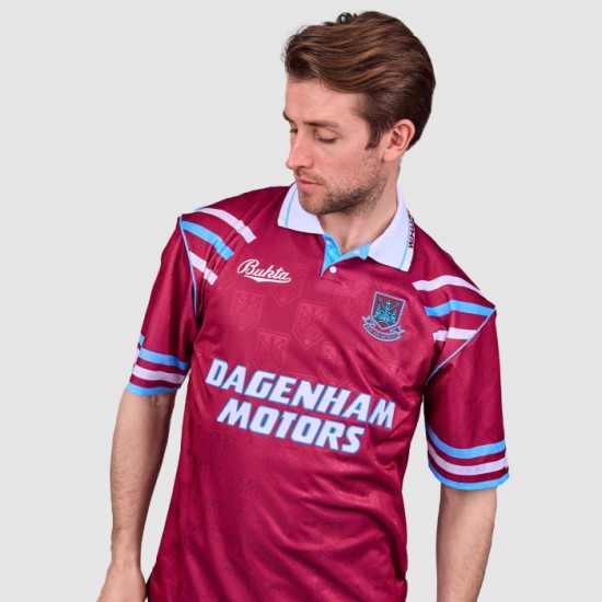 Camiseta Retro Local West Ham United 1992 Hombre