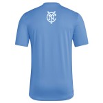 Camiseta Tercera Hook AEROREADY 2025 del New York City FC para Niño - Azul