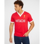 Camiseta Retro Hitachi de Casa 1979 Liverpool Infantil