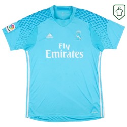 Hombre Camiseta retro portero Real Madrid 2016/17