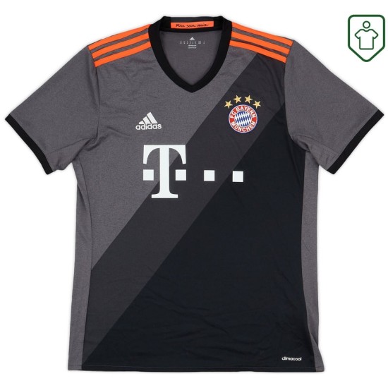 Camiseta retro Bayern Múnich 2016/17 visitante para hombre Camiseta retro Bayern Múnich 2016/17 visitante para hombre
